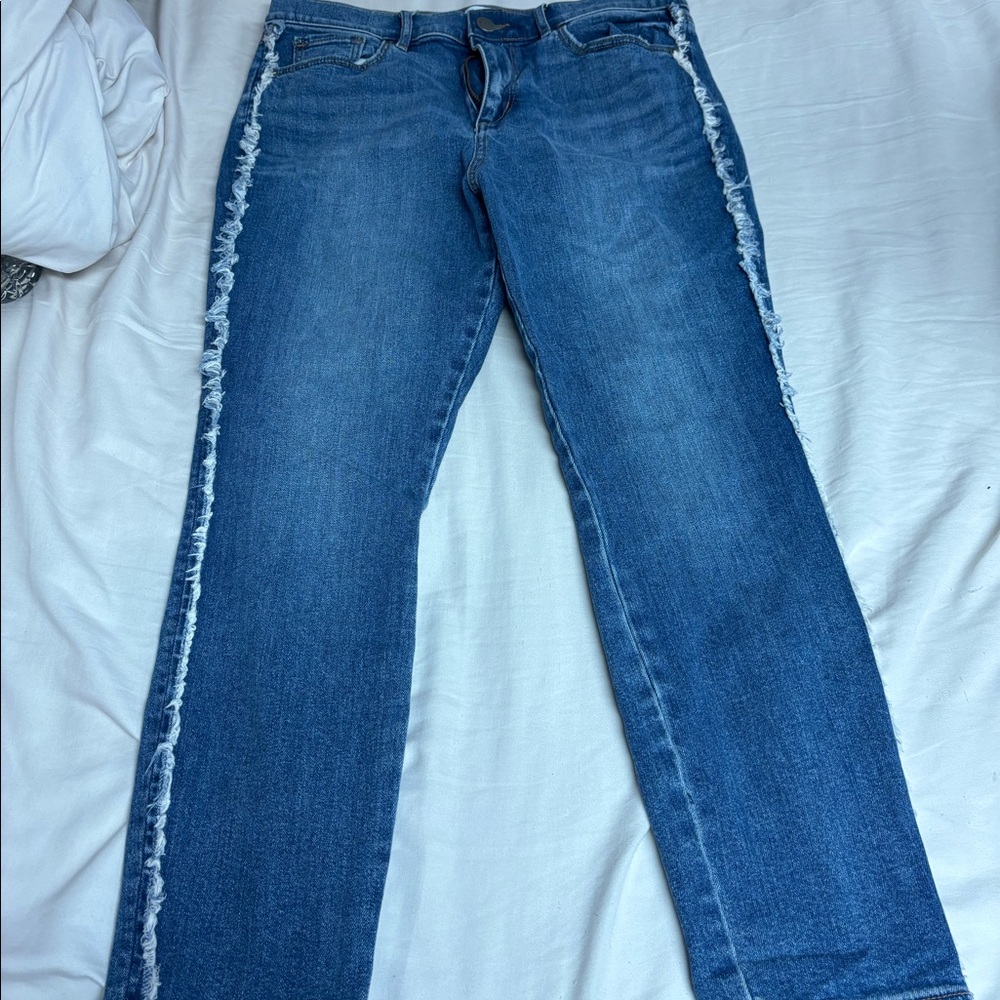 Blue loft jeans